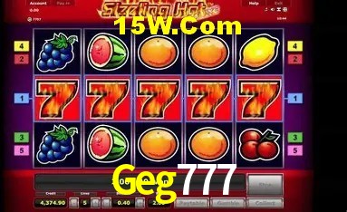 Estatísticas Geg777